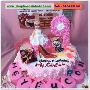 Bánh Sinh Nhật Công Chúa - BQ595